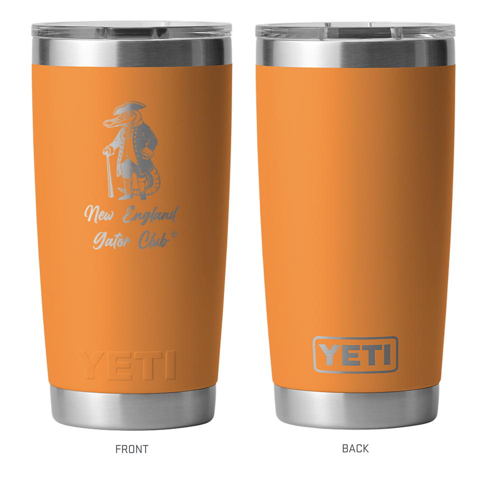 Branded 20 oz YETI Rambler – Limited Edition — New England Gator Club